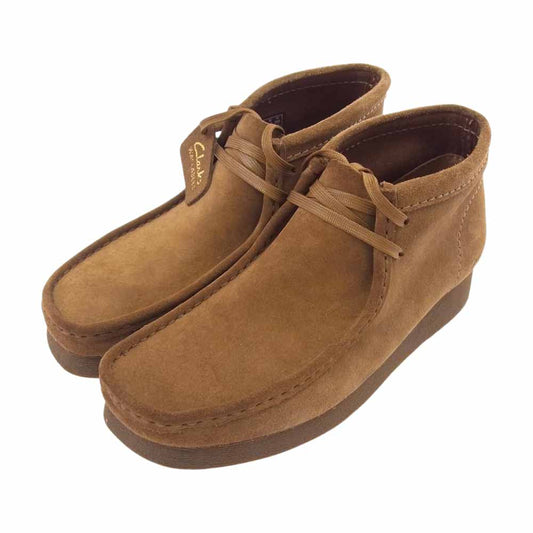 Clarks クラークス Wallabee boots2 ワラビーブーツ2 カジュアル シューズ ブーツ ブラウン系 26.5【美品】【中古】
