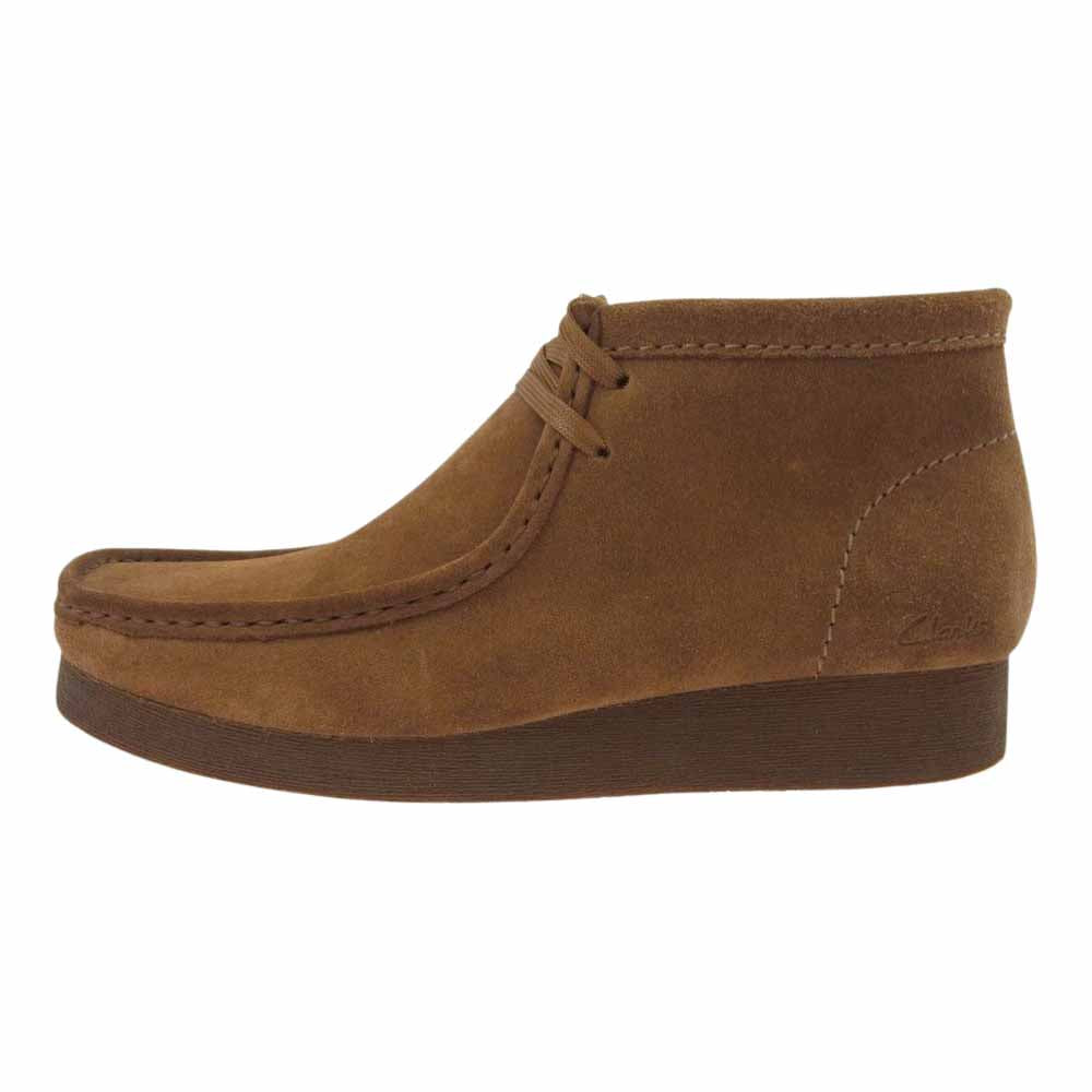 Clarks クラークス Wallabee boots2 ワラビーブーツ2 カジュアル シューズ ブーツ ブラウン系 26.5【美品】【中古】
