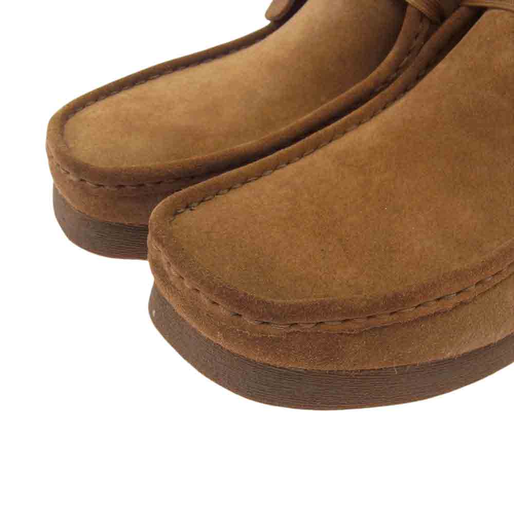 Clarks クラークス Wallabee boots2 ワラビーブーツ2 カジュアル シューズ ブーツ ブラウン系 26.5【美品】【中古】
