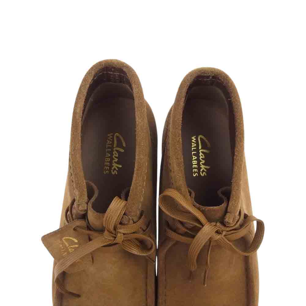 Clarks クラークス Wallabee boots2 ワラビーブーツ2 カジュアル シューズ ブーツ ブラウン系 26.5【美品】【中古】