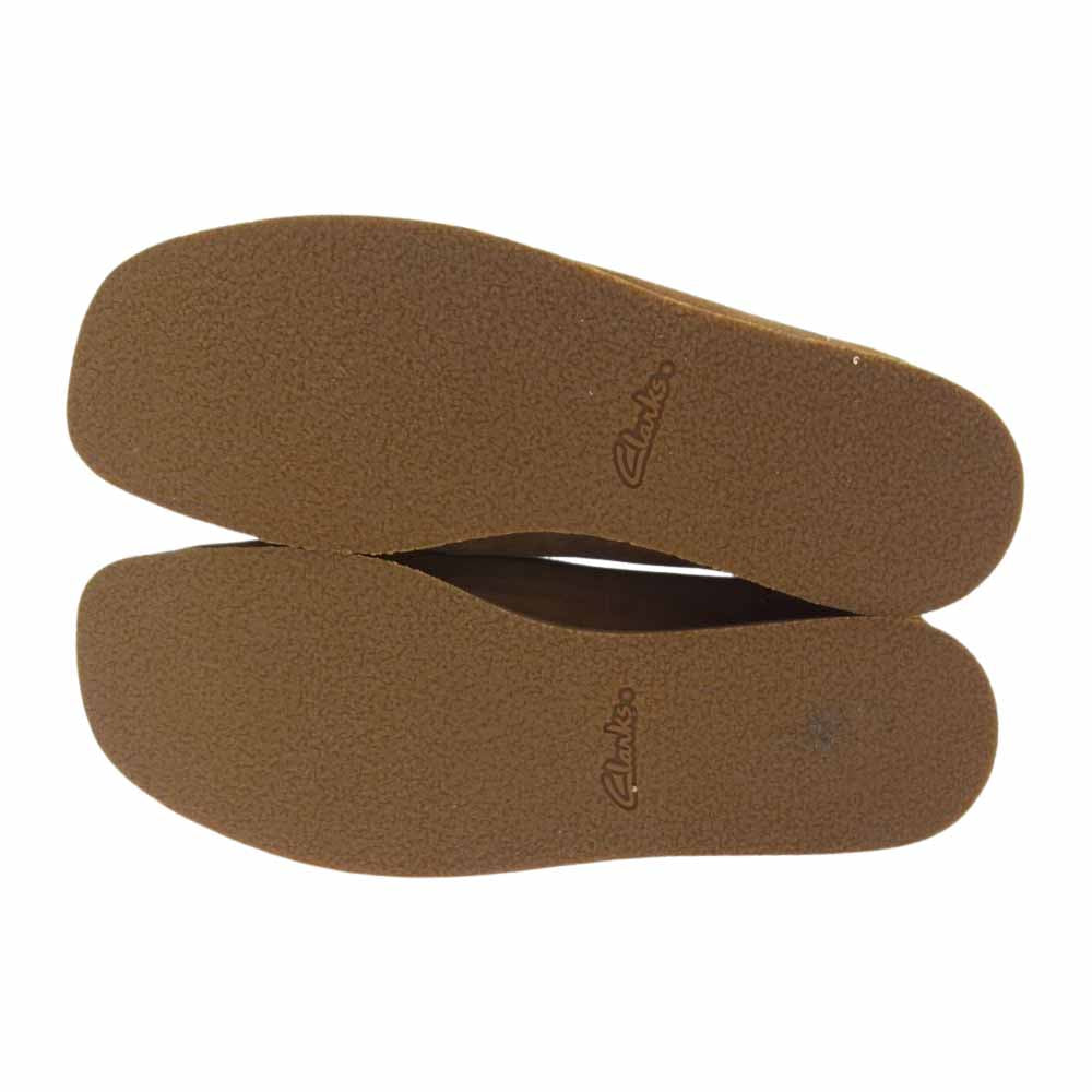 Clarks クラークス Wallabee boots2 ワラビーブーツ2 カジュアル シューズ ブーツ ブラウン系 26.5【美品】【中古】