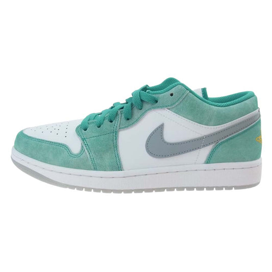 NIKE ナイキ DN3705-301  AIR JORDAN1 LOW SE New Emerald エアジョーダンワンロー エメラルド スニーカー マルチカラー系 27.5【新古品】【未使用】【中古】
