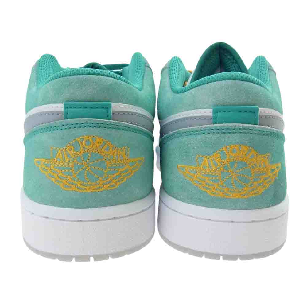 NIKE ナイキ DN3705-301  AIR JORDAN1 LOW SE New Emerald エアジョーダンワンロー エメラルド スニーカー マルチカラー系 27.5【新古品】【未使用】【中古】