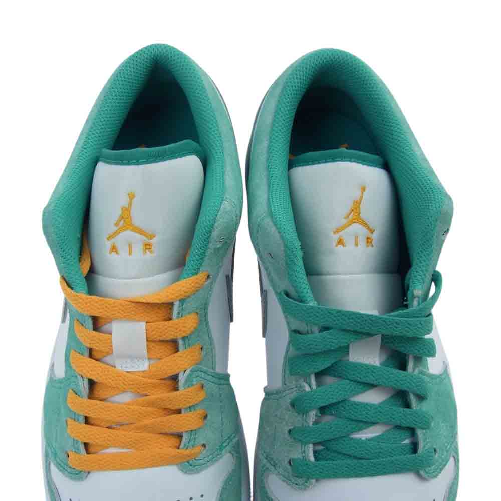 NIKE ナイキ DN3705-301  AIR JORDAN1 LOW SE New Emerald エアジョーダンワンロー エメラルド スニーカー マルチカラー系 27.5【新古品】【未使用】【中古】
