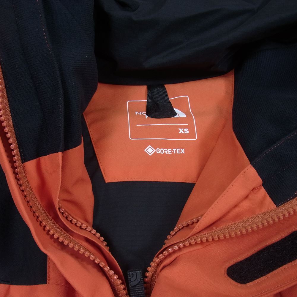 THE NORTH FACE ノースフェイス NP61800 MOUNTAIN JACKET GORE-TEX マウンテン ジャケット ゴアテックス マウンテン パーカー オレンジ系 レッド系 XS【美品】【中古】