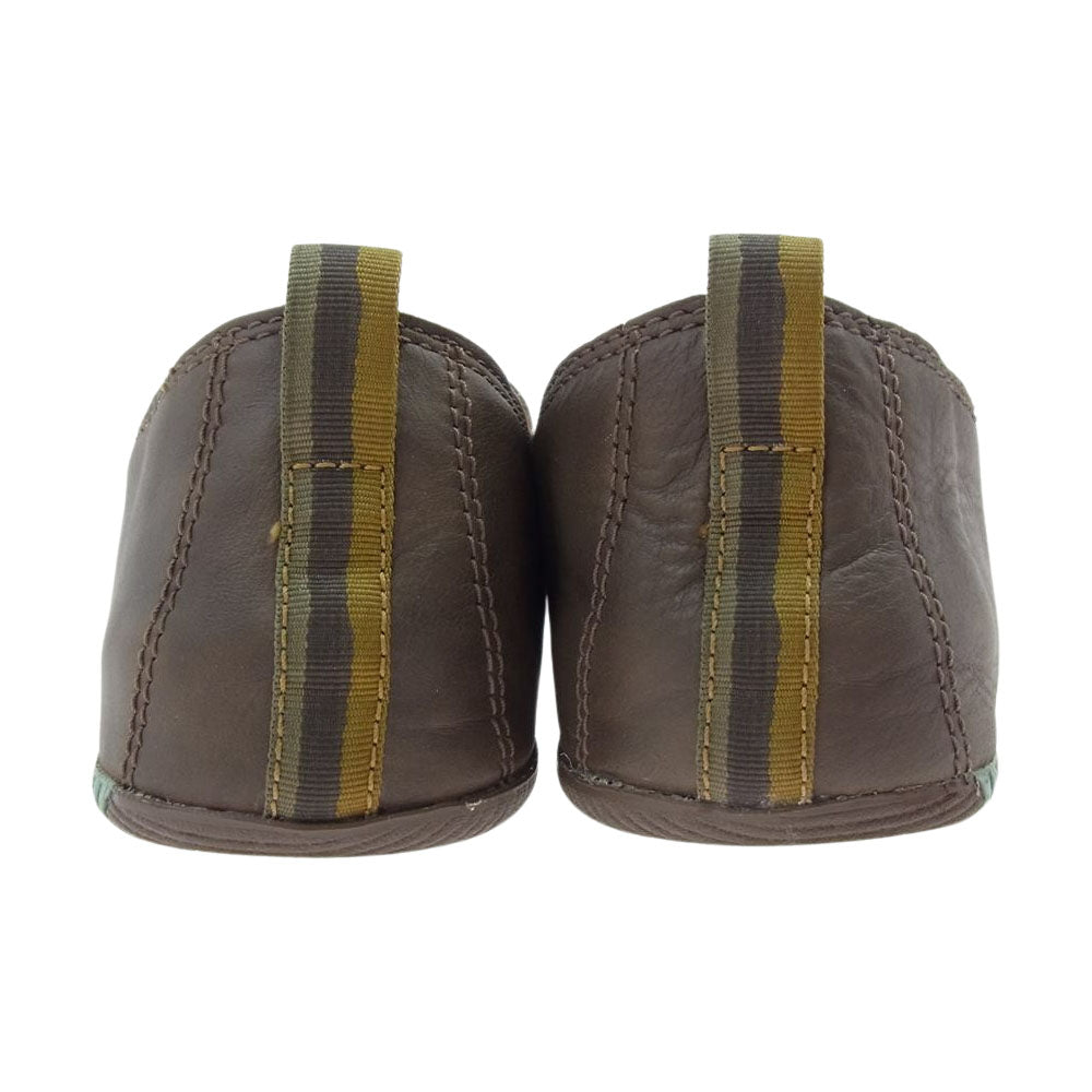 MERRELL メレル ENJOY ムートピアレース シューズ UK5.5 ブラウン系 US8【中古】