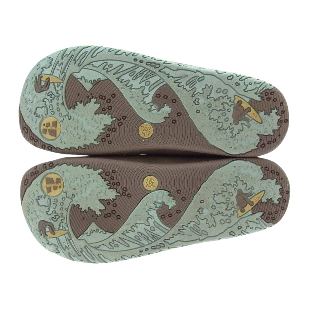 MERRELL メレル ENJOY ムートピアレース シューズ UK5.5 ブラウン系 US8【中古】
