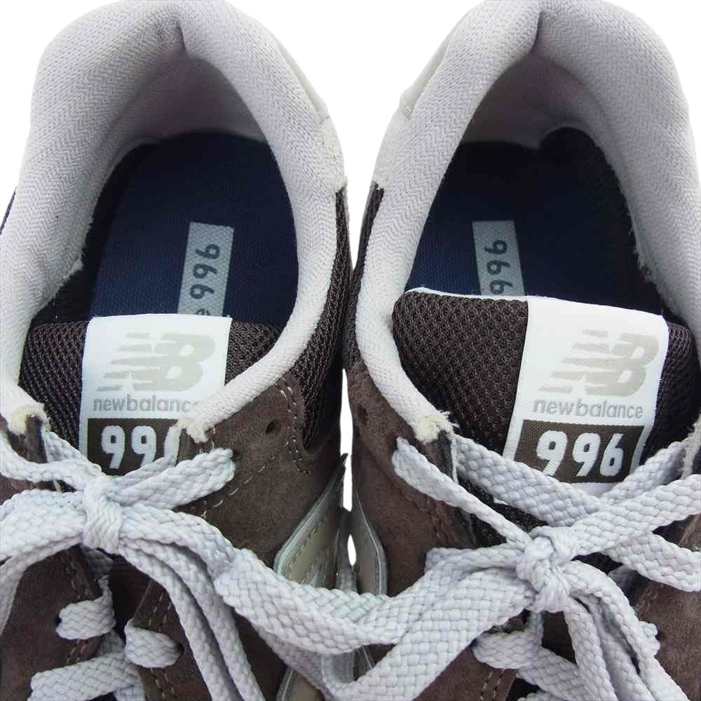 NEW BALANCE ニューバランス CM996SHB スニーカー ブラウン系 25.5cm【中古】