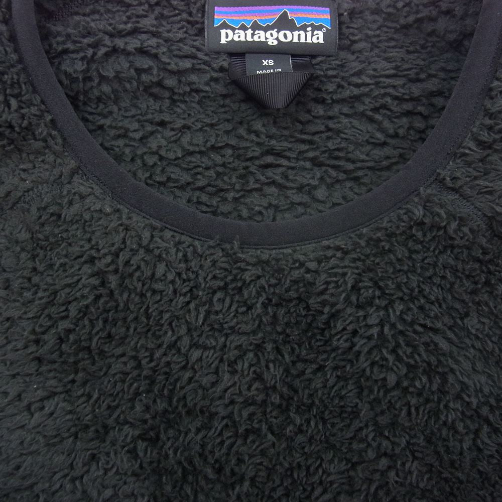 patagonia パタゴニア 25895 Los Gatos Crew ロス ガトス クルー ネック フリース ブラック系 XS【中古】