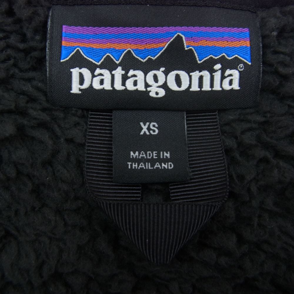 patagonia パタゴニア 25895 Los Gatos Crew ロス ガトス クルー ネック フリース ブラック系 XS【中古】