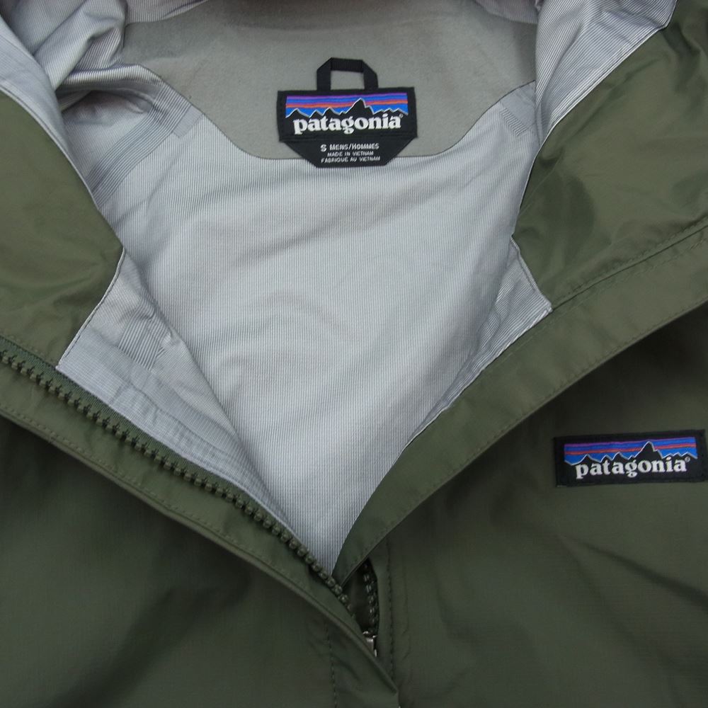 patagonia パタゴニア 85240SP20 TORRENTOSHELL 3L JACKET トレントシェル ジャケット カーキ系 S【美品】【中古】