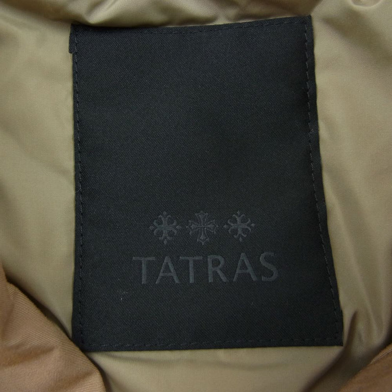 TATRAS タトラス LTA17S4524 ETNA ダウンライナー トレンチコート レディース ベージュ系 01【中古】