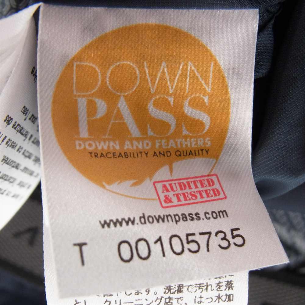 DESCENTE デサント DAWQGK40U ALLTERRAIN オルテライン 水沢ダウン MIZUSAWA DOWN JACKET MOUNTAINEER マウンテニア ダウンジャケット レディース ネイビー系 M【中古】