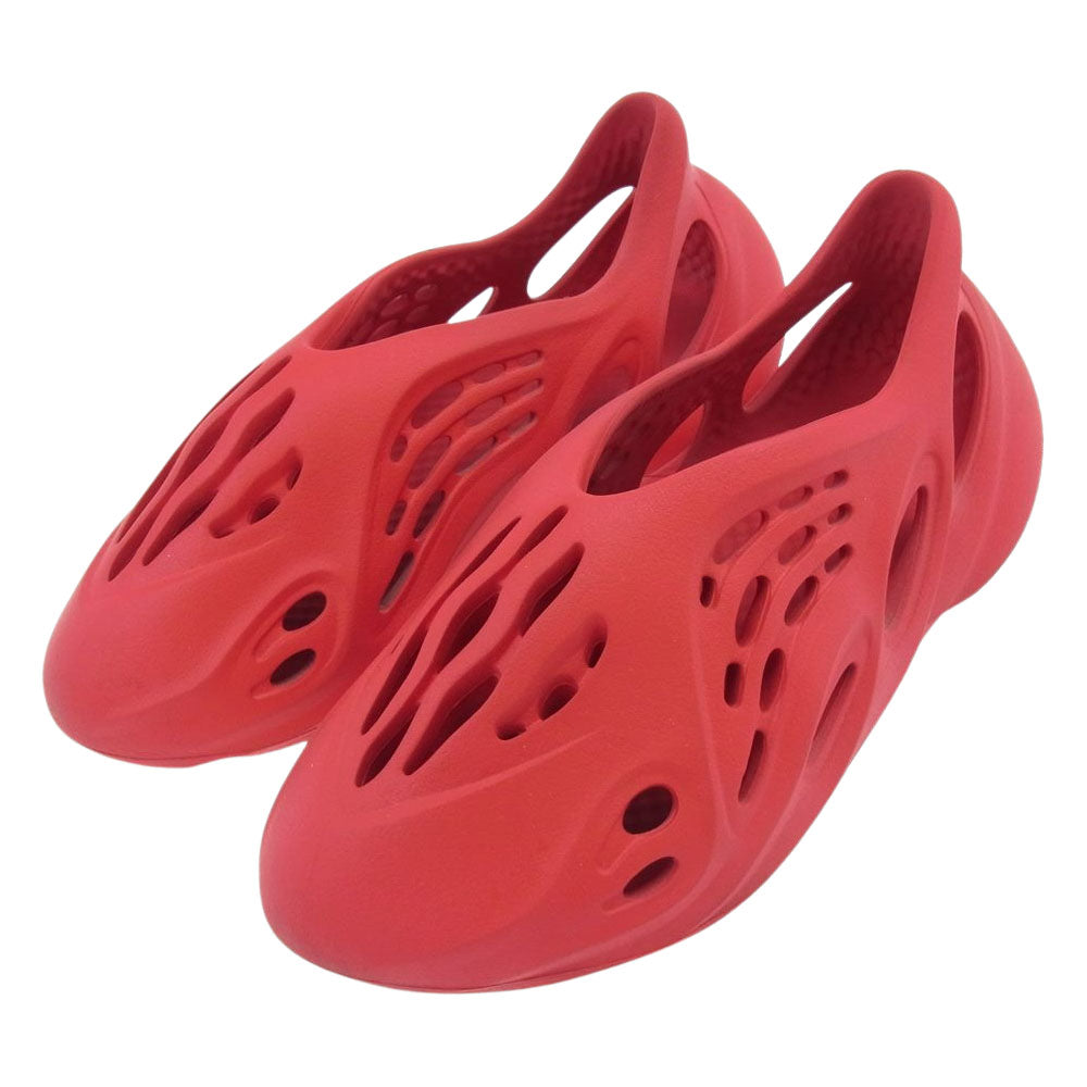 adidas アディダス GW3355 YEEZY Foam Runner Vermilion イージー フォーム ランナー ヴァーミリオン レッド系【中古】