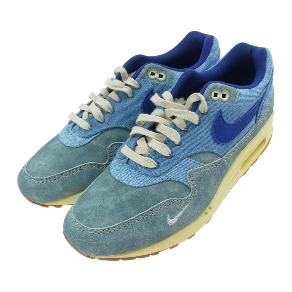 NIKE ナイキ DV3050-300 AIR MAX 1 PRM エアマックス プレミアム スニーカー インディゴブルー系 29cm【美品】【中古】