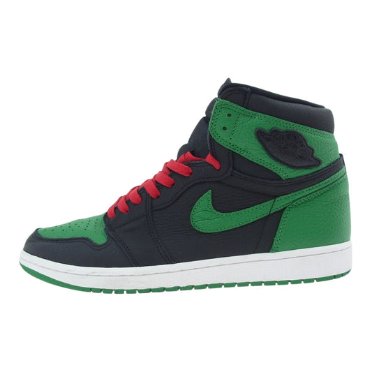 NIKE ナイキ 555088-030 AIR JORDAN 1 RETRO HIGH OG PINE GREEN エア ジョーダン レトロ ハイ オリジナル スニーカー グリーン系 29cm【中古】