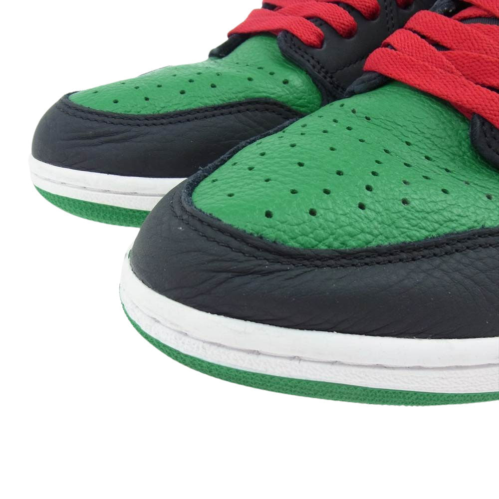 NIKE ナイキ 555088-030 AIR JORDAN 1 RETRO HIGH OG PINE GREEN エア ジョーダン レトロ ハイ オリジナル スニーカー グリーン系 29cm【中古】