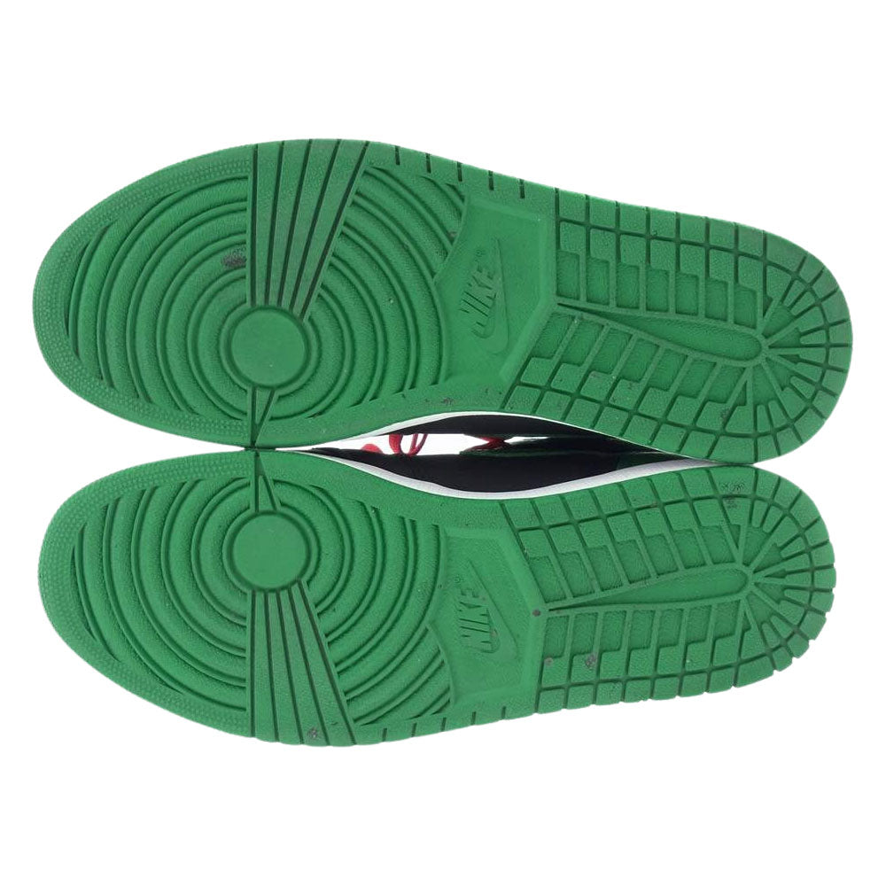 NIKE ナイキ 555088-030 AIR JORDAN 1 RETRO HIGH OG PINE GREEN エア ジョーダン レトロ ハイ オリジナル スニーカー グリーン系 29cm【中古】