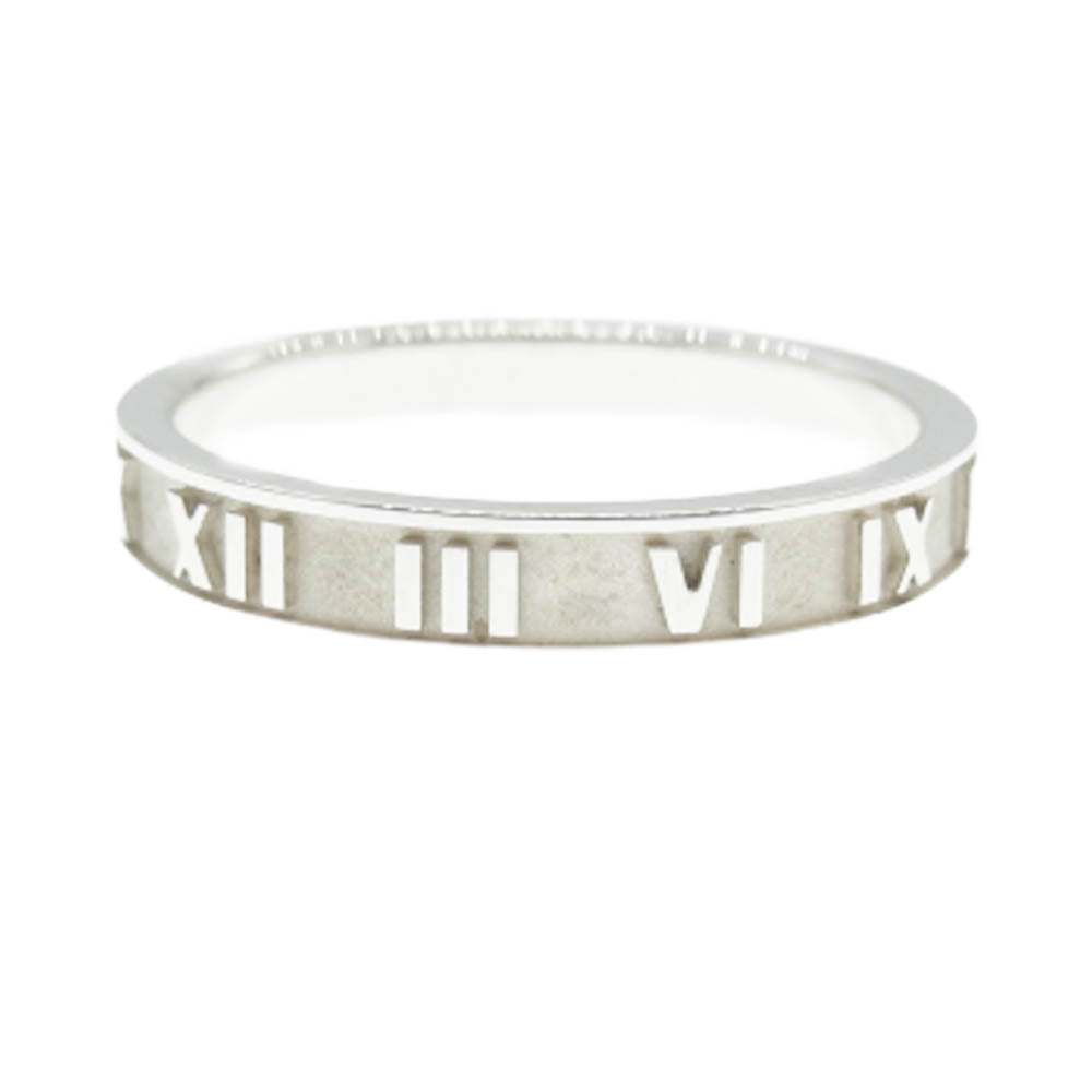 TIFFANY&Co. ティファニー アトラス リング 指輪 シルバー系【中古】
