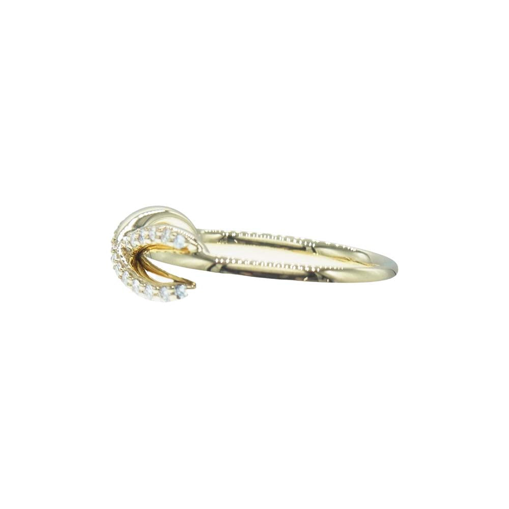 TIFFANY&Co. ティファニー 【新品仕上げ済】K18 インフィニティ ダイヤ リング ゴールド系【極上美品】【中古】
