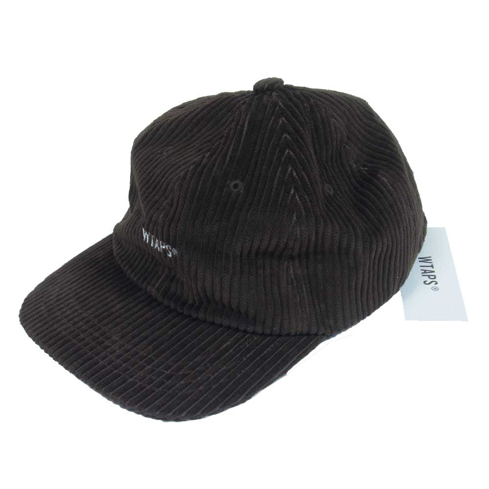 WTAPS ダブルタップス 20AW 202HCDT-HT09 T-6L コーデュロイ キャップ ブラウン系 F【中古】