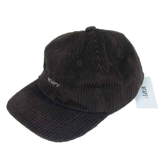 WTAPS ダブルタップス 20AW 202HCDT-HT09 T-6L コーデュロイ キャップ ブラウン系 F【中古】