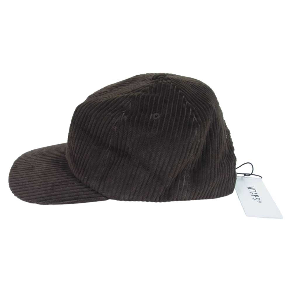 WTAPS ダブルタップス 20AW 202HCDT-HT09 T-6L コーデュロイ キャップ ブラウン系 F【中古】