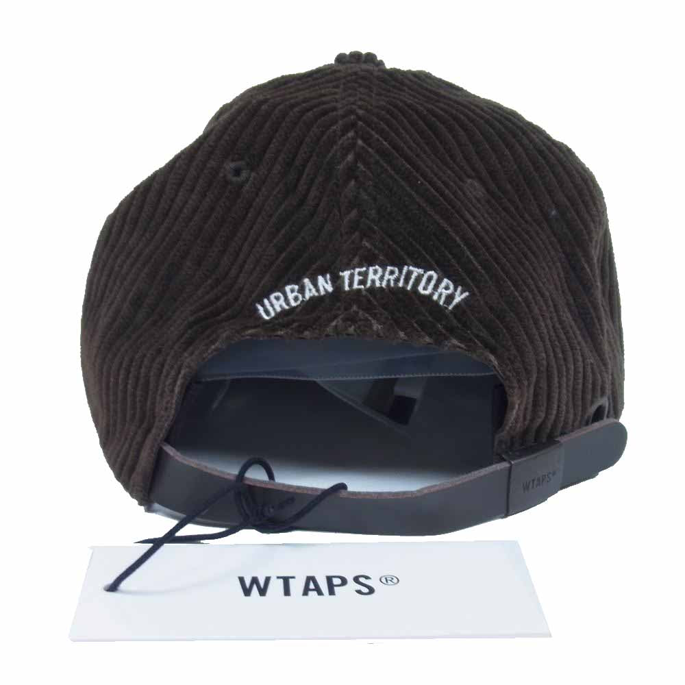 WTAPS ダブルタップス 20AW 202HCDT-HT09 T-6L コーデュロイ キャップ ブラウン系 F【中古】