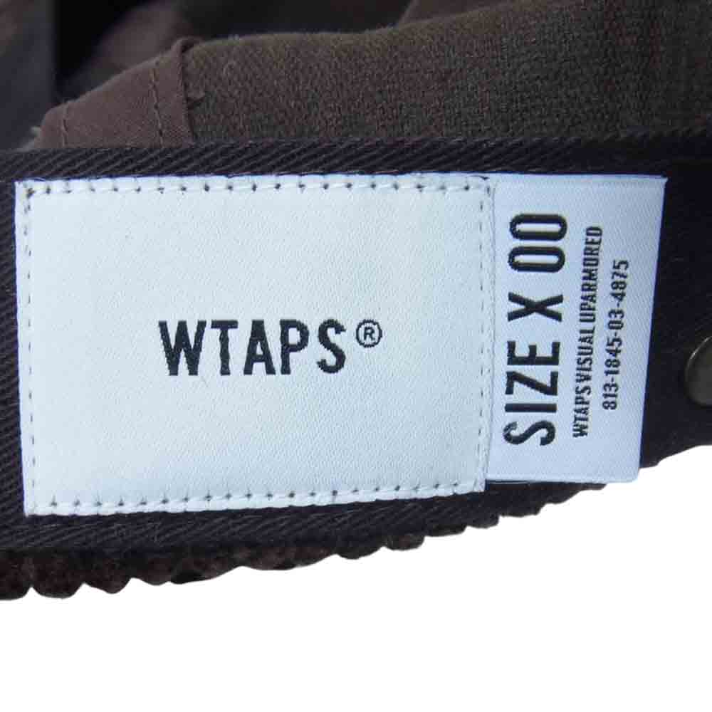 WTAPS ダブルタップス 20AW 202HCDT-HT09 T-6L コーデュロイ キャップ ブラウン系 F【中古】