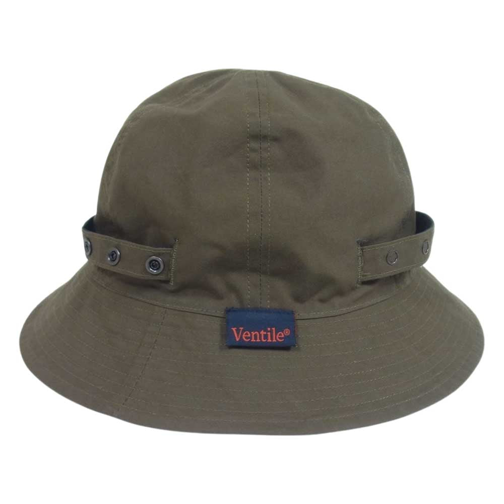 ナイスネス KENNY UK ケニー ベンタイル リバーシブル ハット ネイビー系 カーキブラウン系【中古】