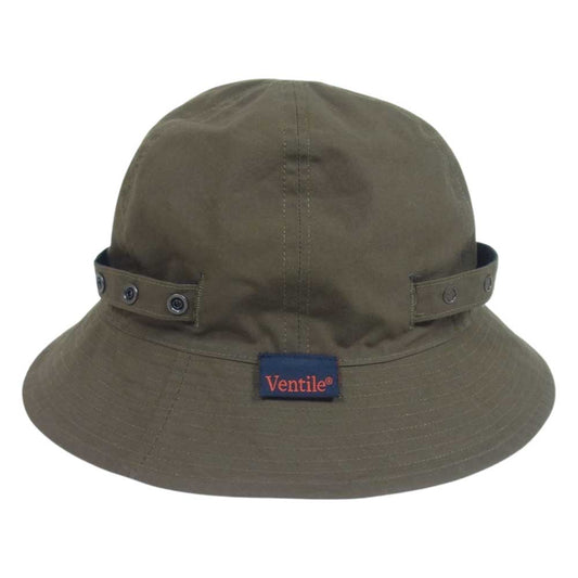 ナイスネス KENNY UK ケニー ベンタイル リバーシブル ハット ネイビー系 カーキブラウン系【中古】