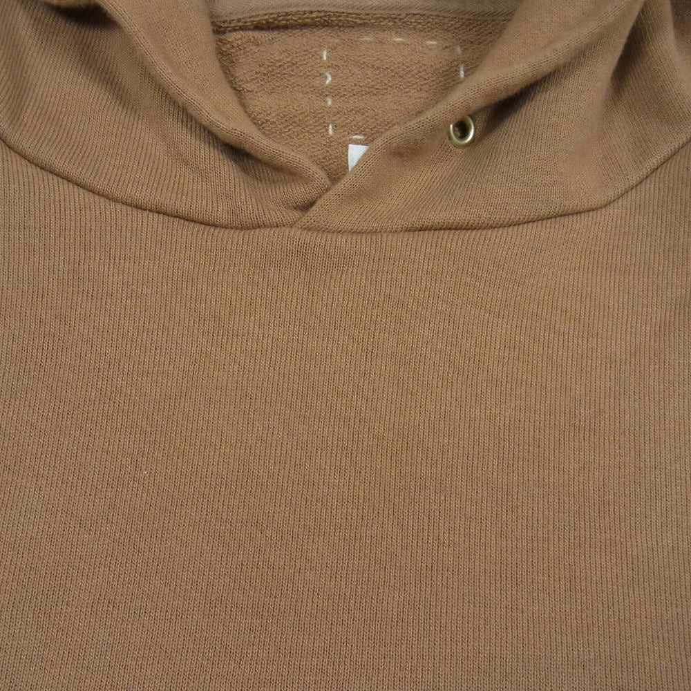 VISVIM ビズビム 18AW 0118205010037 JUMBO HOODIE P.O NUMBERING ジャンボ フーディー プルオーバー パーカー  CAMEL 2【中古】