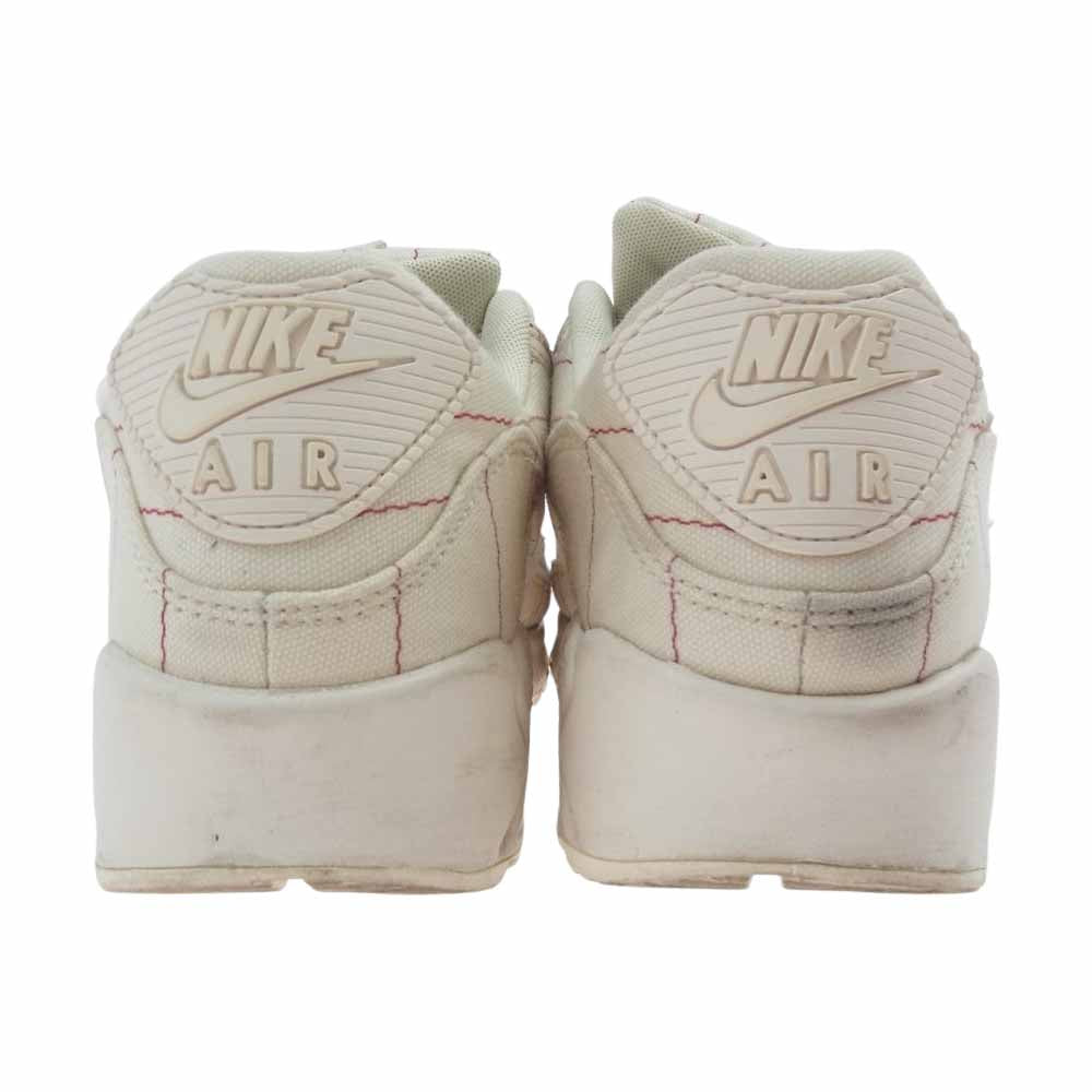 NIKE ナイキ CZ5593-100 AIR MAX 90 NRG NATURAL/NATURAL-WHITE-CHILE RED エアマックス90 スニーカー ホワイト系 レッド系 28.0cm【中古】