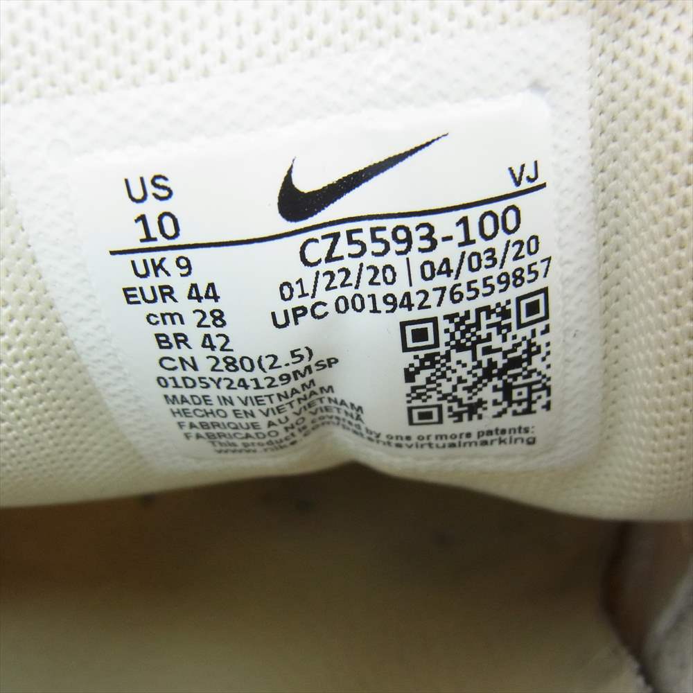 NIKE ナイキ CZ5593-100 AIR MAX 90 NRG NATURAL/NATURAL-WHITE-CHILE RED エアマックス90 スニーカー ホワイト系 レッド系 28.0cm【中古】