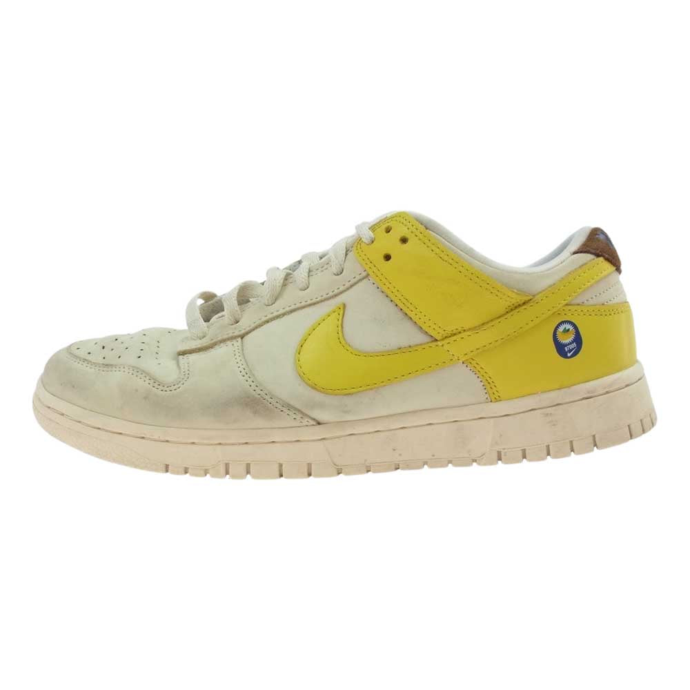 NIKE ナイキ DR5487-100 WMNS DUNK LOW LX BANANA ダンク ロー バナナ ベージュ系 イエロー系 27.5cm【中古】