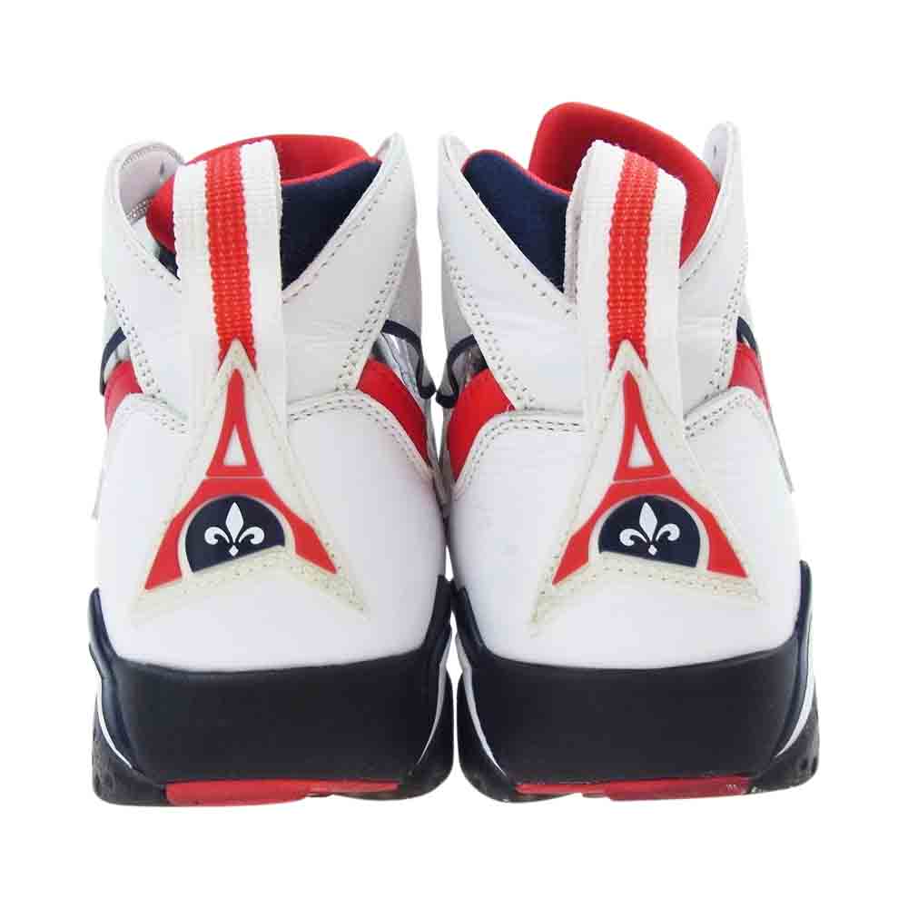 NIKE ナイキ CZ0789-105 AIR JORDAN 7 RETRO Paris Saint-Germain エアジョーダン7 パリサンジェルマン ホワイト系 レッド系 27cm【中古】