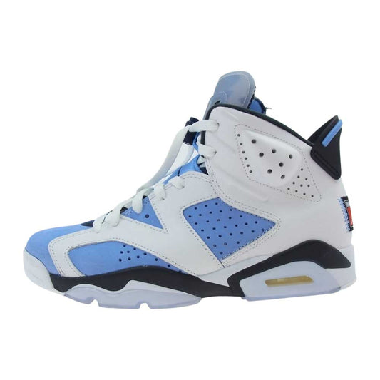 NIKE ナイキ CT8529-410 AIR JORDAN 6 UNC UNIVERSITY BLUE エアジョーダン6 ユニバーシティブルー ホワイト系 ライトブルー系 27.5cm【中古】