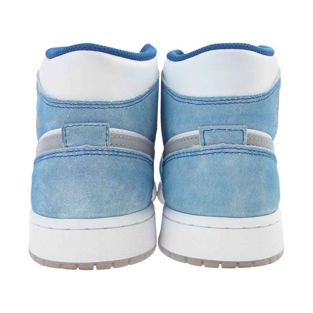 NIKE ナイキ DN3706-401 Air Jordan 1 エアジョーダン Mid SE ミッド HYPER ROYAL スニーカー ブルー系 ホワイト系 US9(27.0cm)【美品】【中古】