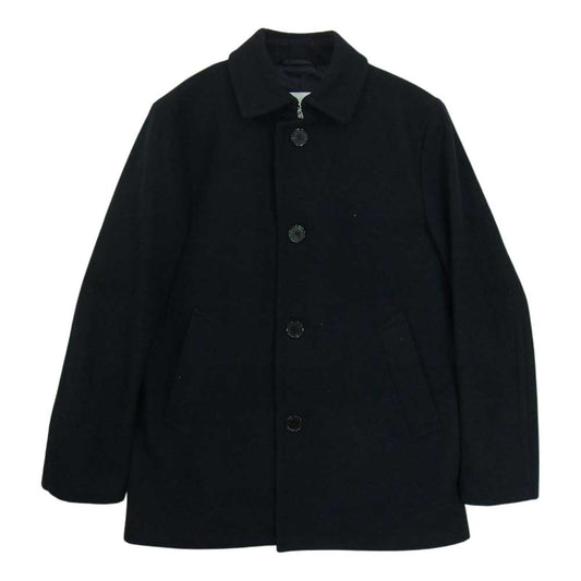 MACKINTOSH PHILOSOPHY マッキントッシュフィロソフィー H1C67-424 アドミラルメルトン シングルピー コート ネイビー系 36【中古】