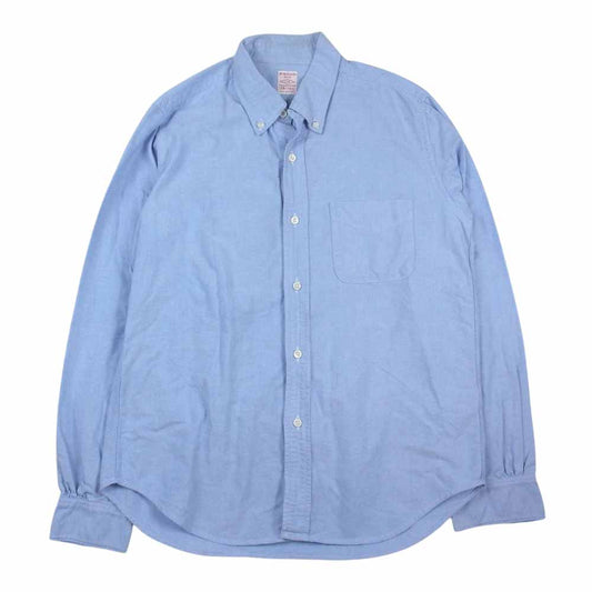 The REAL McCOY'S ザリアルマッコイズ Joe McCOY & Co ジョーマッコイ オックスフォード ボタンダウン 長袖 シャツ ブルー系 16～16.5【中古】