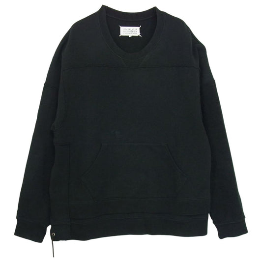 MAISON MARGIELA メゾンマルジェラ 17AW S50GU0050 S25279 サイドジップ 再構築 スウェット ブラック系 46【中古】