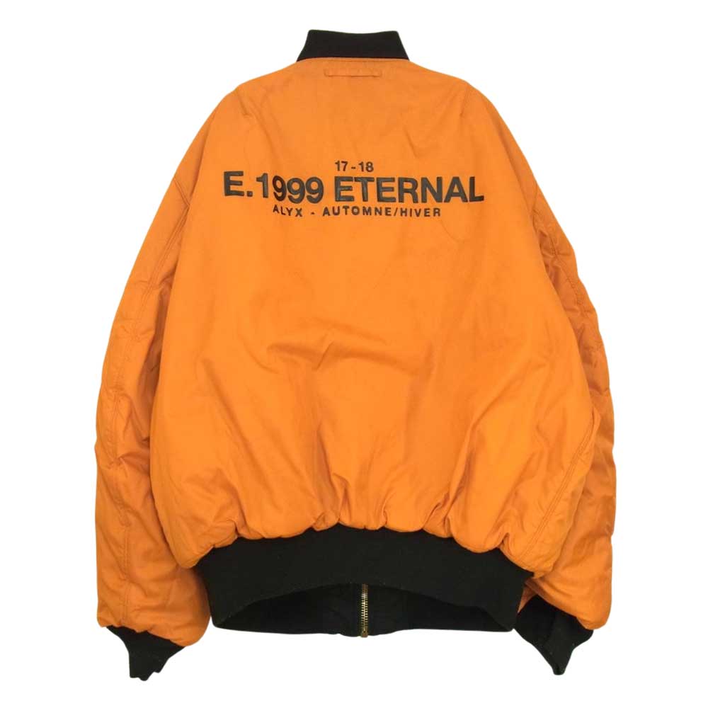 アリクス X Alpha MA-1 ジャケット ボンバージャケット Pilot Jacket  ブラック系 2XL【中古】