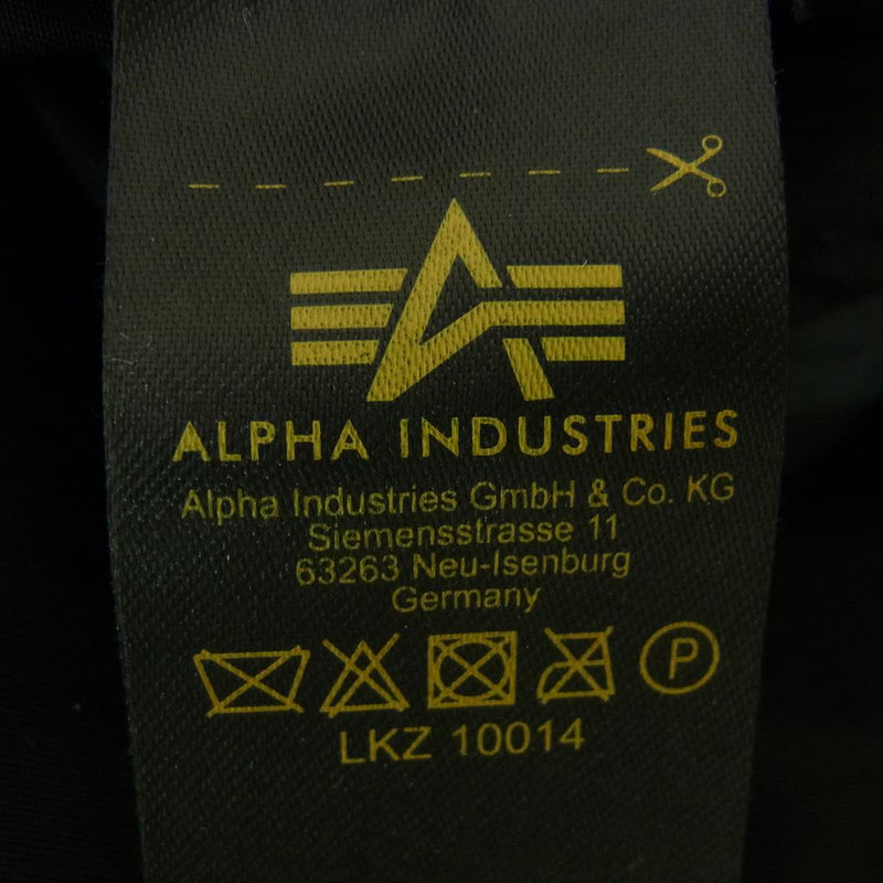アリクス X Alpha MA-1 ジャケット ボンバージャケット Pilot Jacket  ブラック系 2XL【中古】