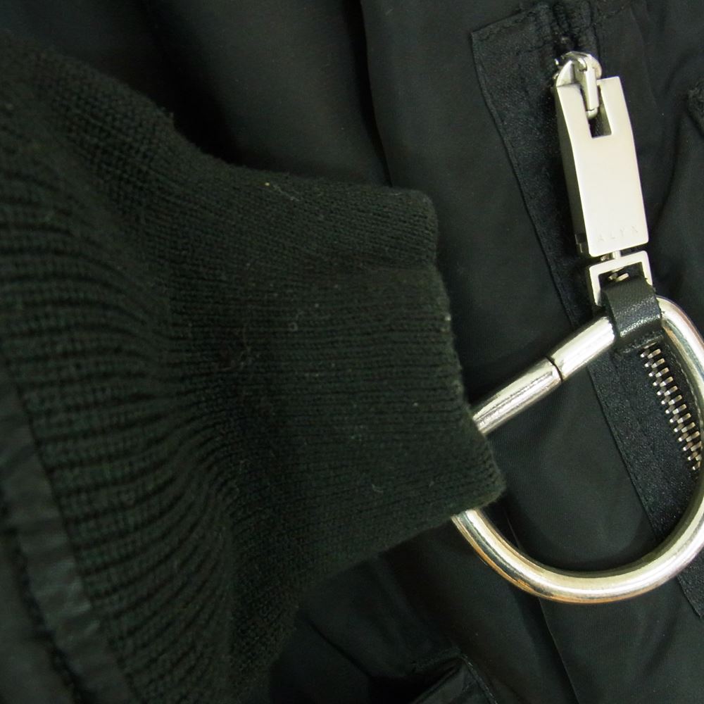 アリクス X Alpha MA-1 ジャケット ボンバージャケット Pilot Jacket  ブラック系 2XL【中古】
