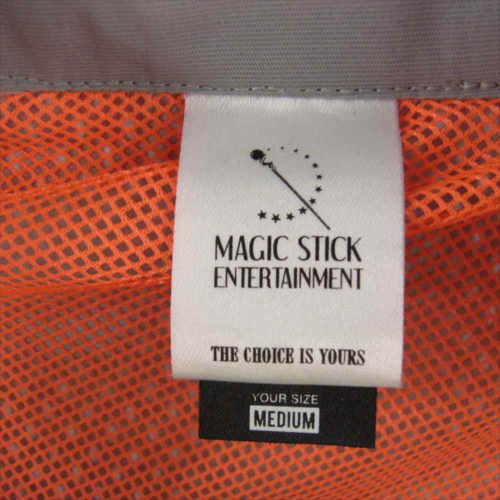マジックスティック 20SS-MS2-011 VIRUS TRUCK JACKET ナイロン ジャケット グレー系 オレンジ系 M【中古】