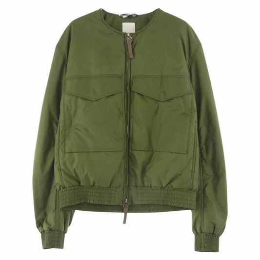 イエスタデイズトゥモロー YT-J0102 PADDED FLIGHT JACKET 中綿 ジャケット ブルゾン グリーン系【中古】