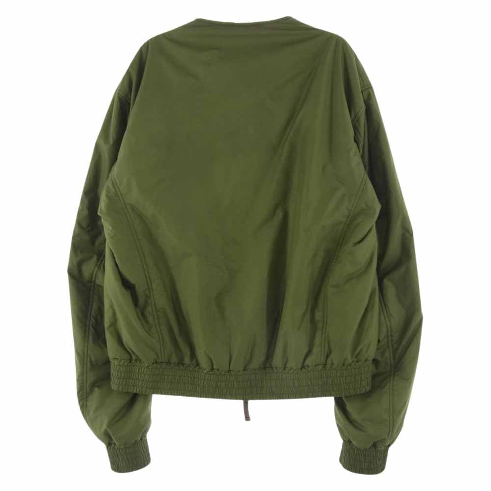 イエスタデイズトゥモロー YT-J0102 PADDED FLIGHT JACKET 中綿 ジャケット ブルゾン グリーン系【中古】