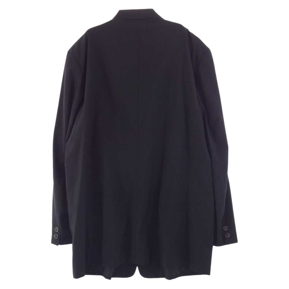 Yohji Yamamoto POUR HOMME ヨウジヤマモトプールオム 93SS HO-J08-111 アーカイブ ヴィンテージ 花刺繍 フラワー 3B ウール テーラードジャケット ブラック系 M【中古】