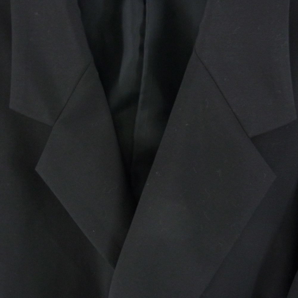 Yohji Yamamoto POUR HOMME ヨウジヤマモトプールオム 93SS HO-J08-111 アーカイブ ヴィンテージ 花刺繍 フラワー 3B ウール テーラードジャケット ブラック系 M【中古】