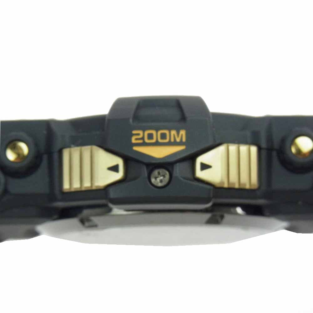 G-SHOCK ジーショック 黒金蛙 FROGMAN フロッグマン GWF-1000G-1JR ソーラー電波 腕時計 ウォッチ ブラック系【美品】【中古】